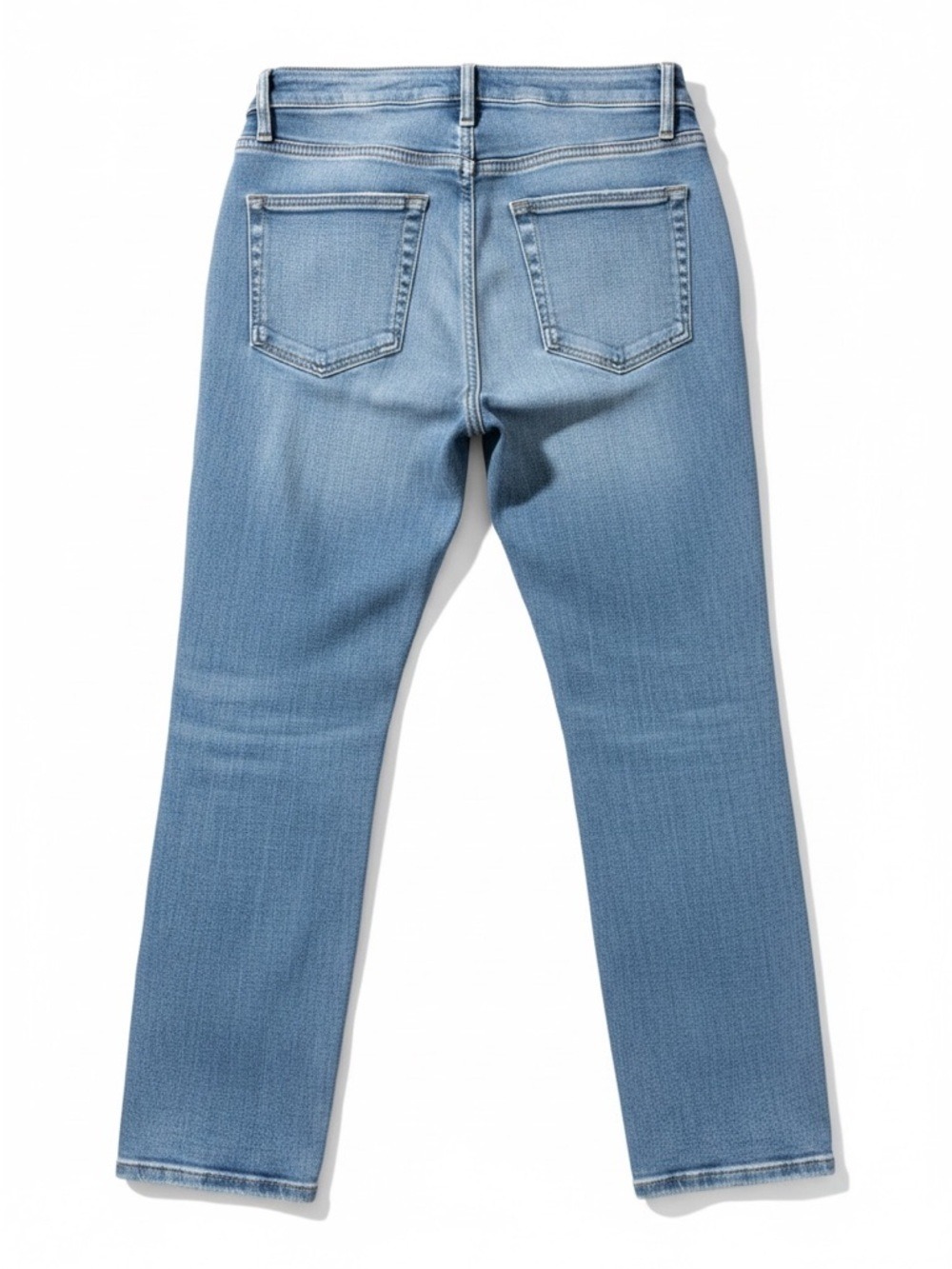Good American Good Legs Skinny Jeans Indigo Distressed Size 8/29 NWT - Picture 3 of 8